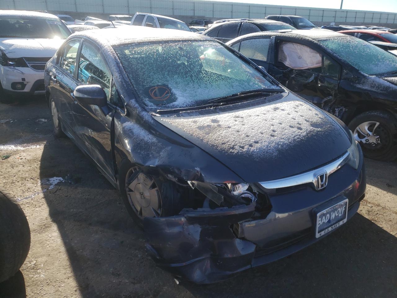 HONDA CIVIC HYBR 2007 with VIN JHMFA36257S001496 - Photo from auction