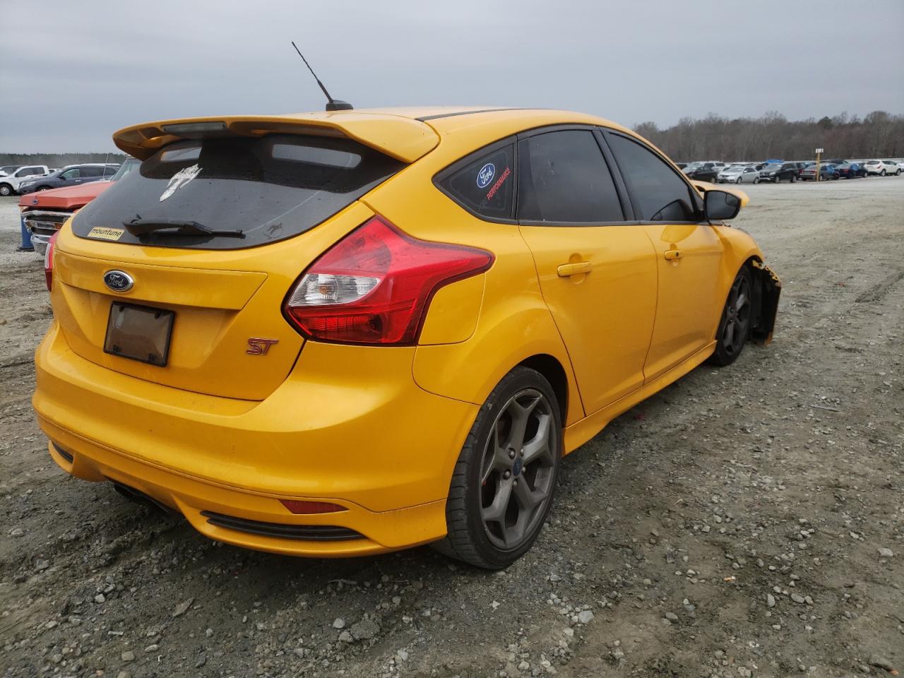 Photo 4 from auction – 2014 FORD FOCUS ST with VIN 1FADP3L91EL251842