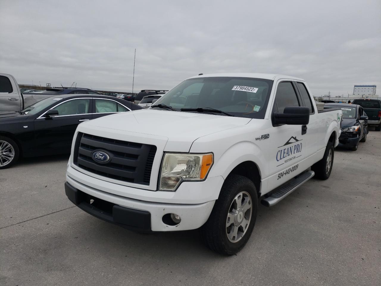 Photo 2 from auction – 2010 FORD F150 SUPER with VIN 1FTEX1CW2AFD39249