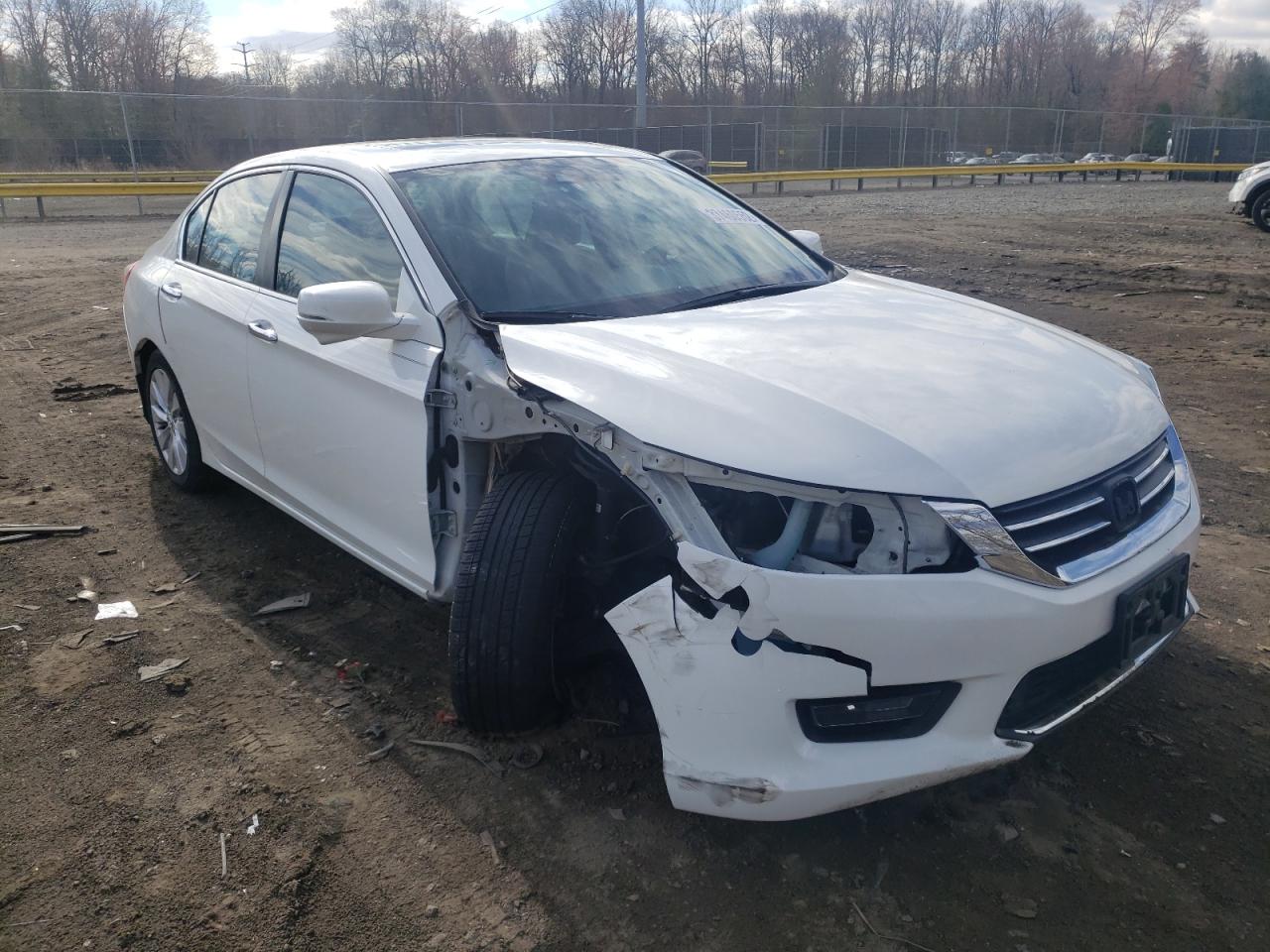 HONDA ACCORD EXL 2015 with VIN 1HGCR2F86FA115928 - Photo from auction
