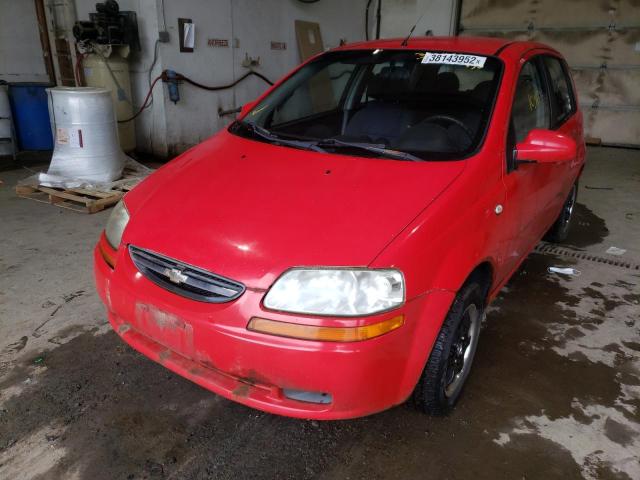 Photo 2 from auction – 2006 CHEVROLET AVEO BASE with VIN KL1TD66656B637583