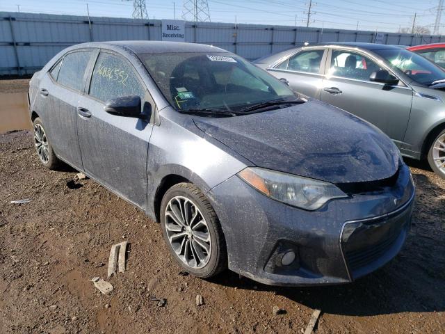 TOYOTA COROLLA L 2014 with VIN 5YFBURHE0EP052615 - Photo from auction
