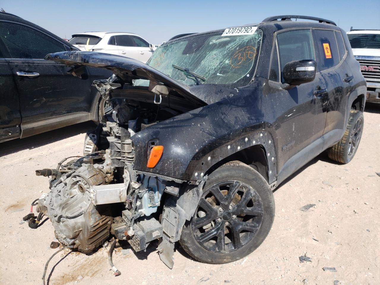 Photo 2 from auction – 2016 JEEP RENEGADE L with VIN ZACCJBBT8GPD76804