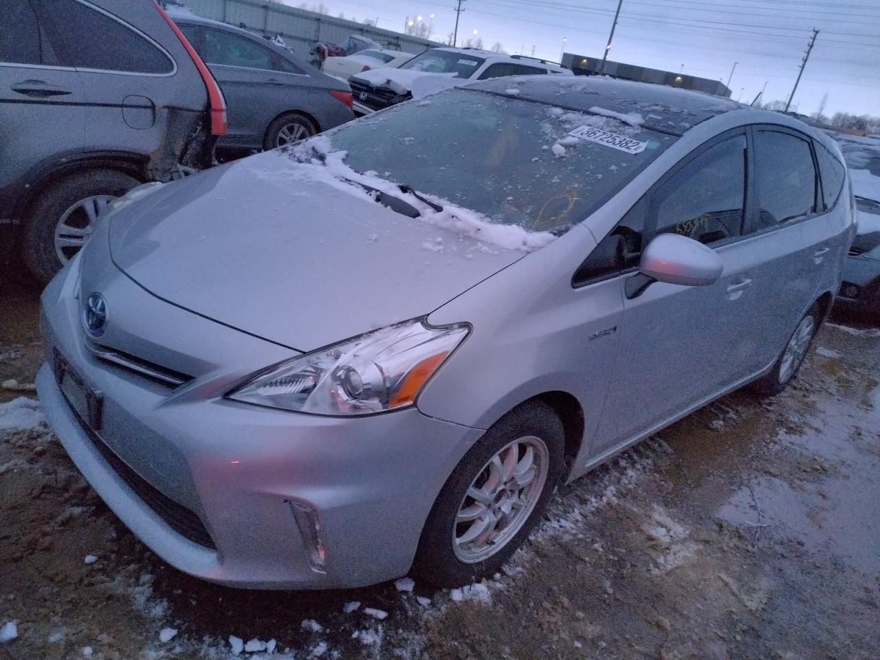 Photo 2 from auction – 2014 TOYOTA PRIUS V with VIN JTDZN3EU0E3344018