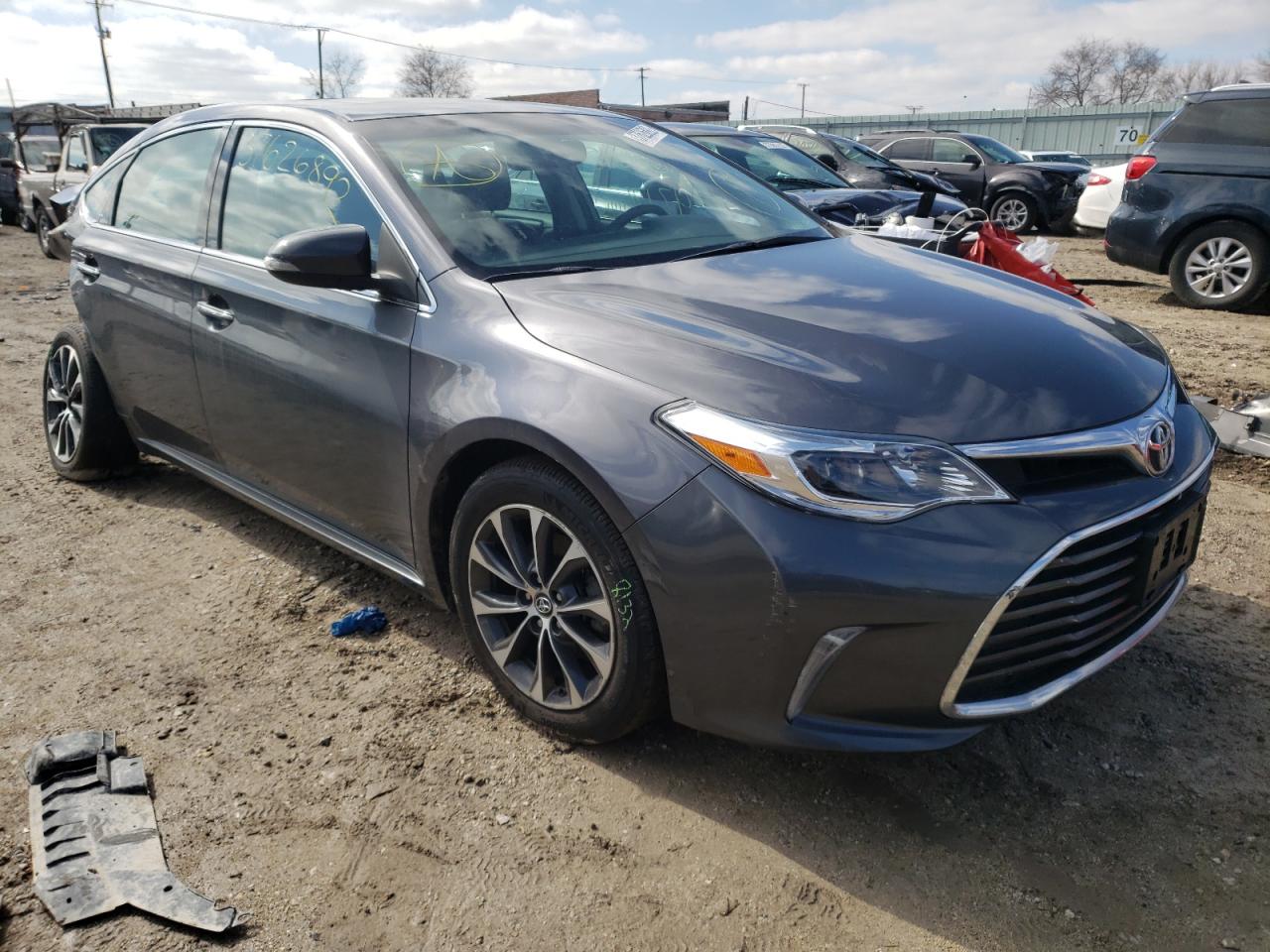 TOYOTA AVALON XLE 2016 with VIN 4T1BK1EB3GU225921 - Photo from auction