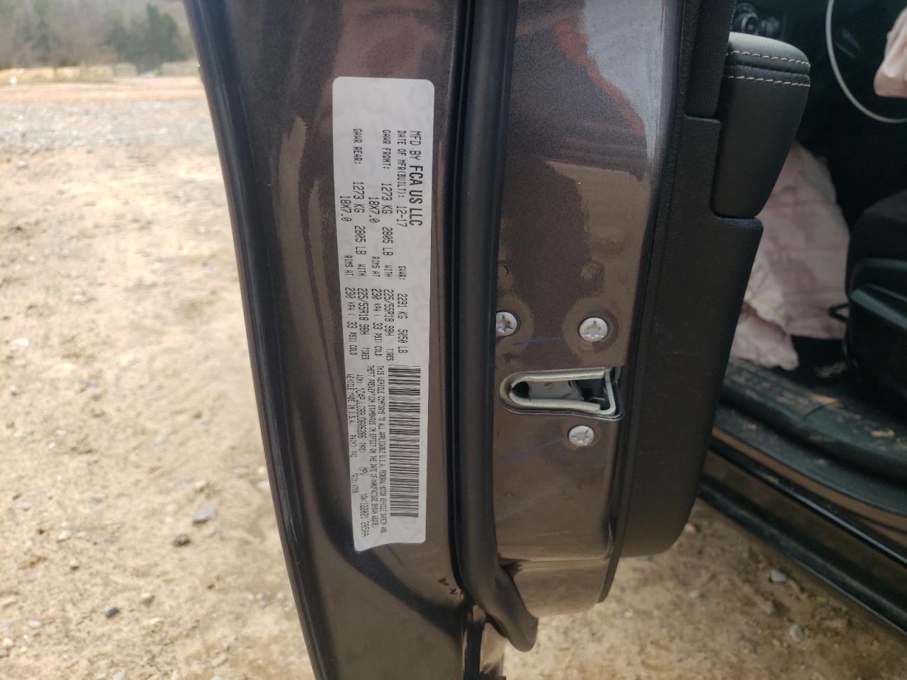 Photo 10 from auction – 2018 JEEP CHEROKEE L with VIN 1C4PJLCB9JD606286