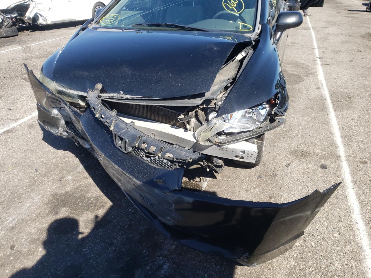 Photo 9 from auction – 2010 HONDA CIVIC LX with VIN 19XFA1F57AE024658