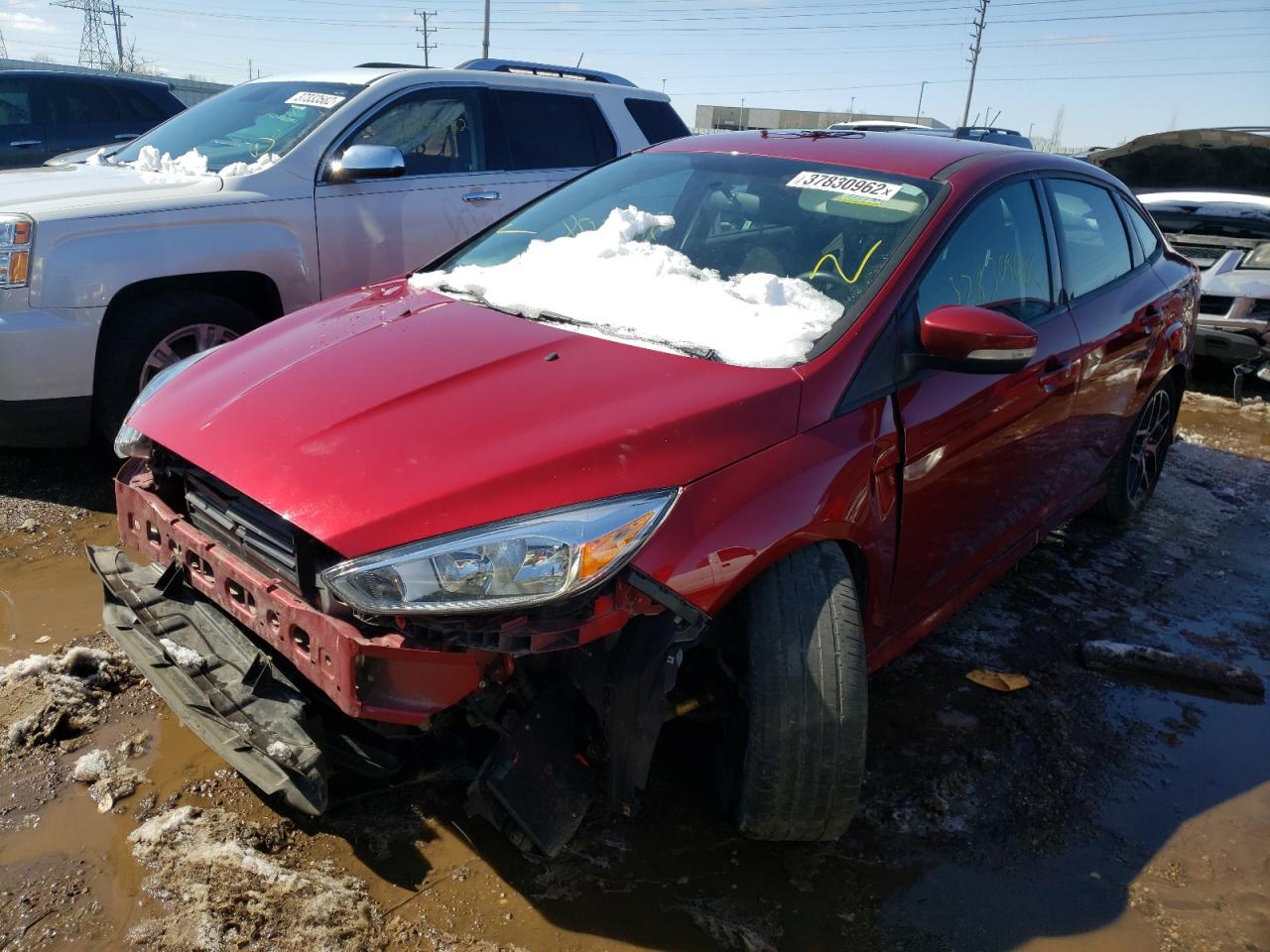 Photo 2 from auction – 2015 FORD FOCUS SE with VIN 1FADP3F28FL346446