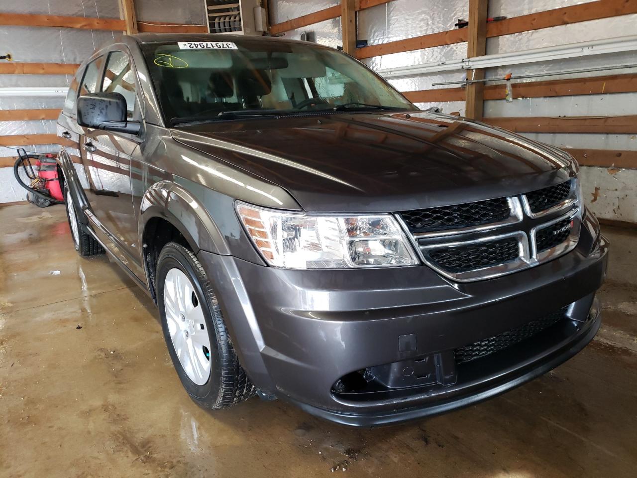 DODGE JOURNEY SE 2015 with VIN 3C4PDCAB5FT506729 - Photo from auction