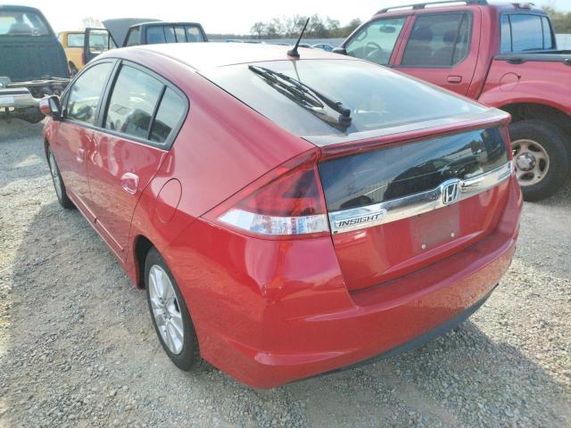 Photo 3 from auction – 2014 HONDA INSIGHT EX with VIN JHMZE2H74ES001507