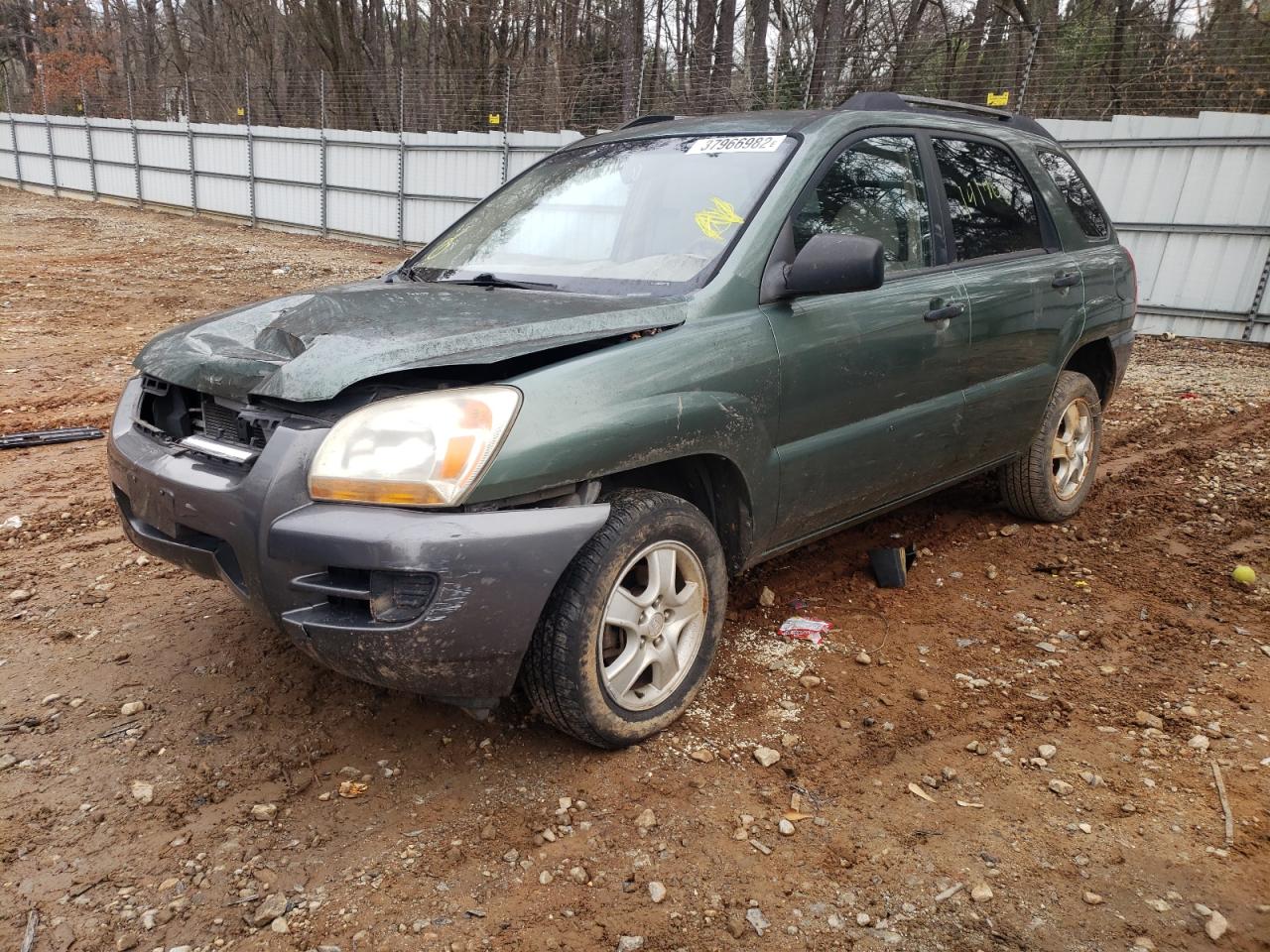 Photo 2 from auction – 2007 KIA SPORTAGE L with VIN KNDJF724X77445102