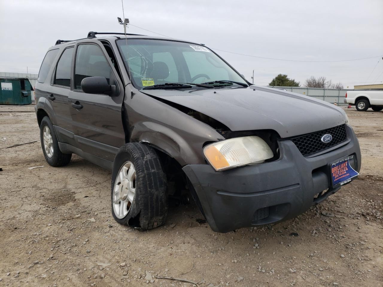 FORD ESCAPE XLS 2003 with VIN 1FMYU021X3KB89158 - Photo from auction