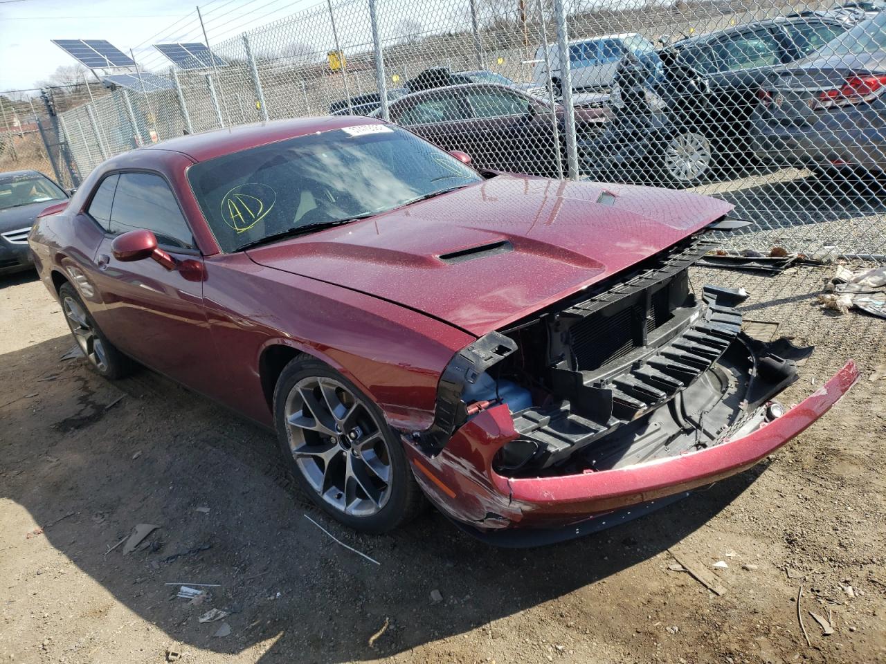DODGE CHALLENGER 2020 with VIN 2C3CDZAG8LH146510 - Photo from auction