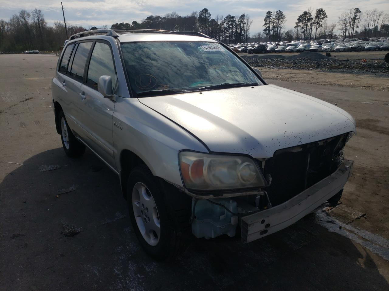 TOYOTA HIGHLANDER 2005 with VIN JTEEP21A650102264 - Photo from auction