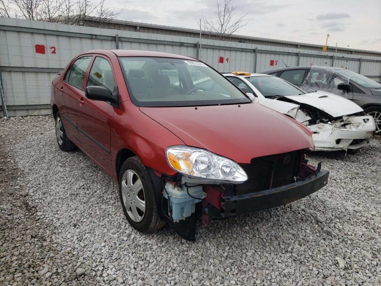 TOYOTA COROLLA CE 2006 with VIN 2T1BR32E56C695115 - Photo from auction