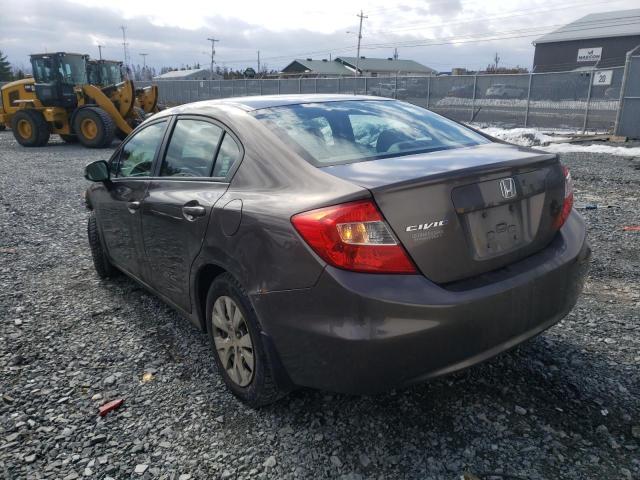 Photo 3 from auction – 2012 HONDA CIVIC LX with VIN 2HGFB2F43CH010310