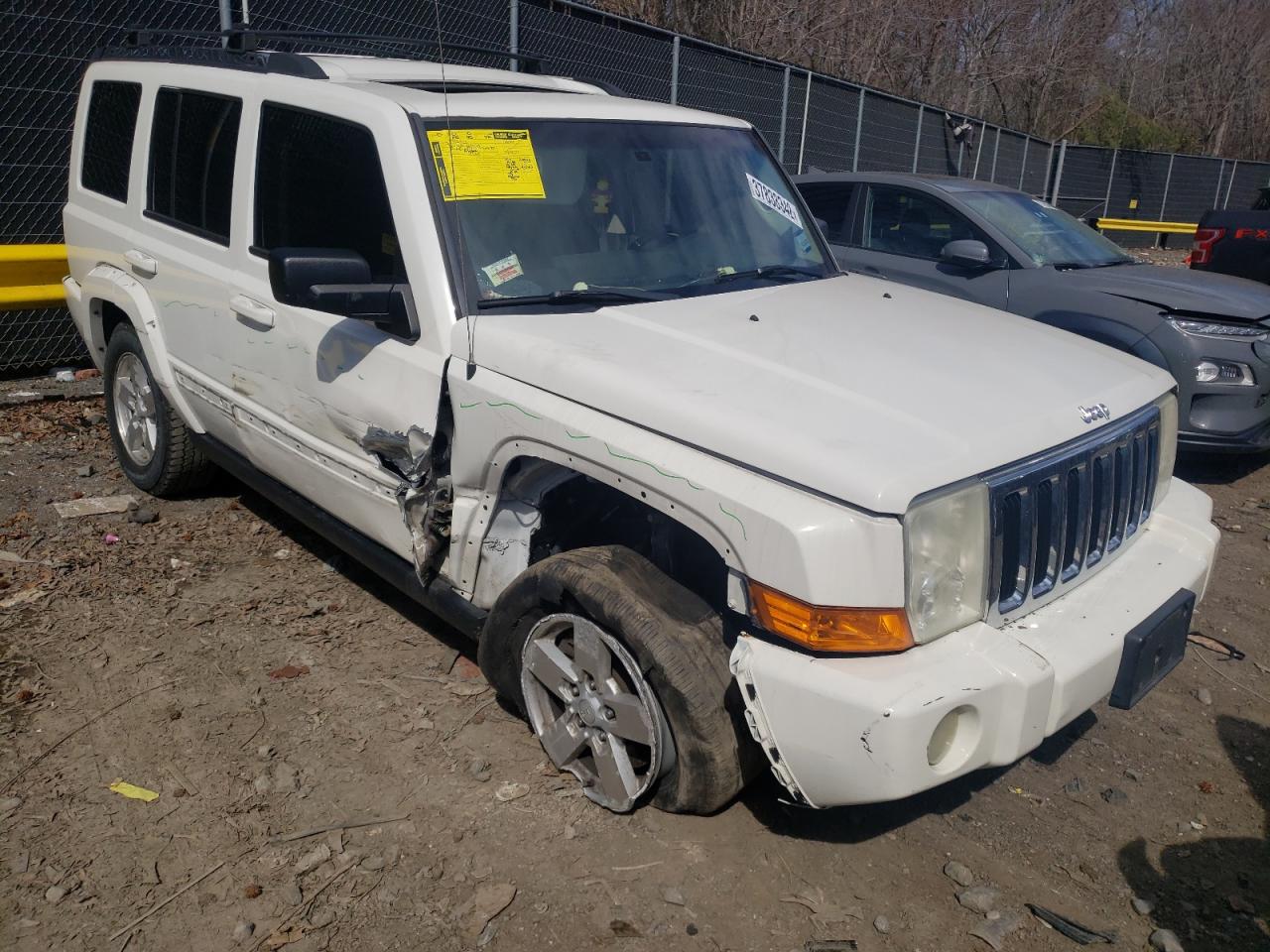 JEEP COMMANDER 2008 with VIN 1J8HG58N78C197196 - Photo from auction