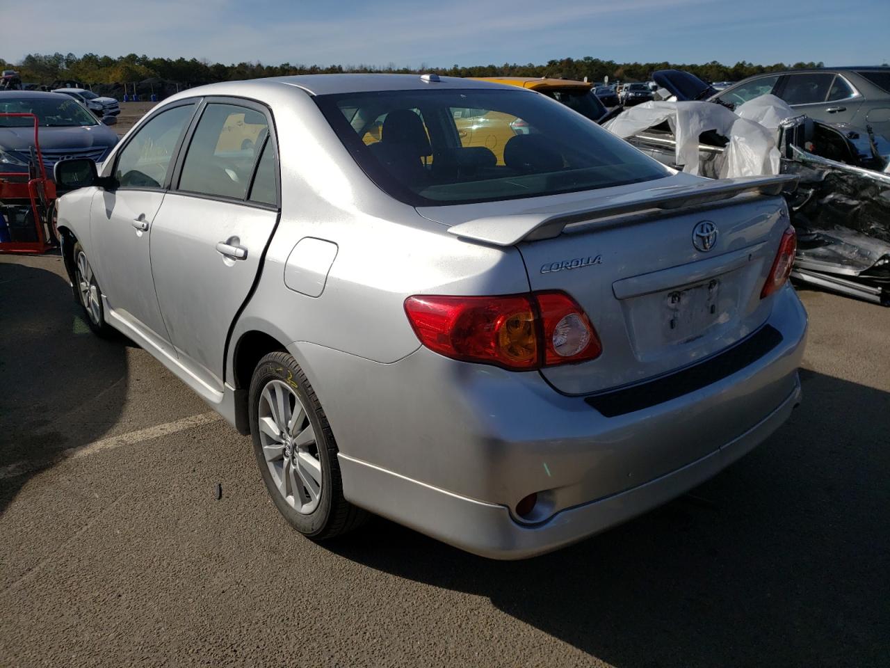 Photo 3 from auction – 2009 TOYOTA COROLLA BA with VIN 2T1BU40E19C049680