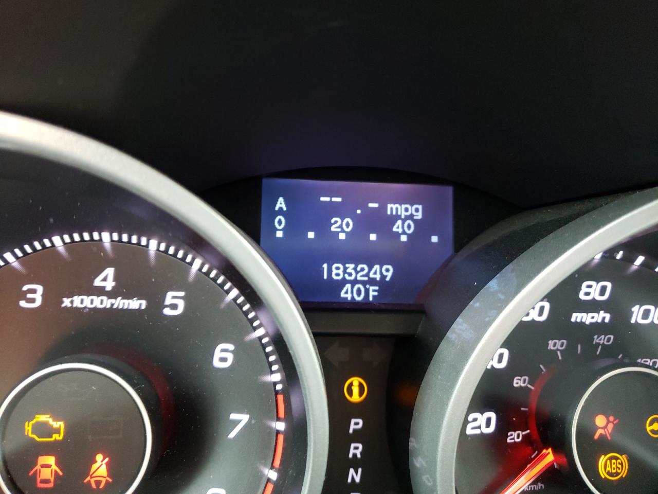 Photo 8 from auction – 2013 ACURA TL with VIN 19UUA8F20DA015394