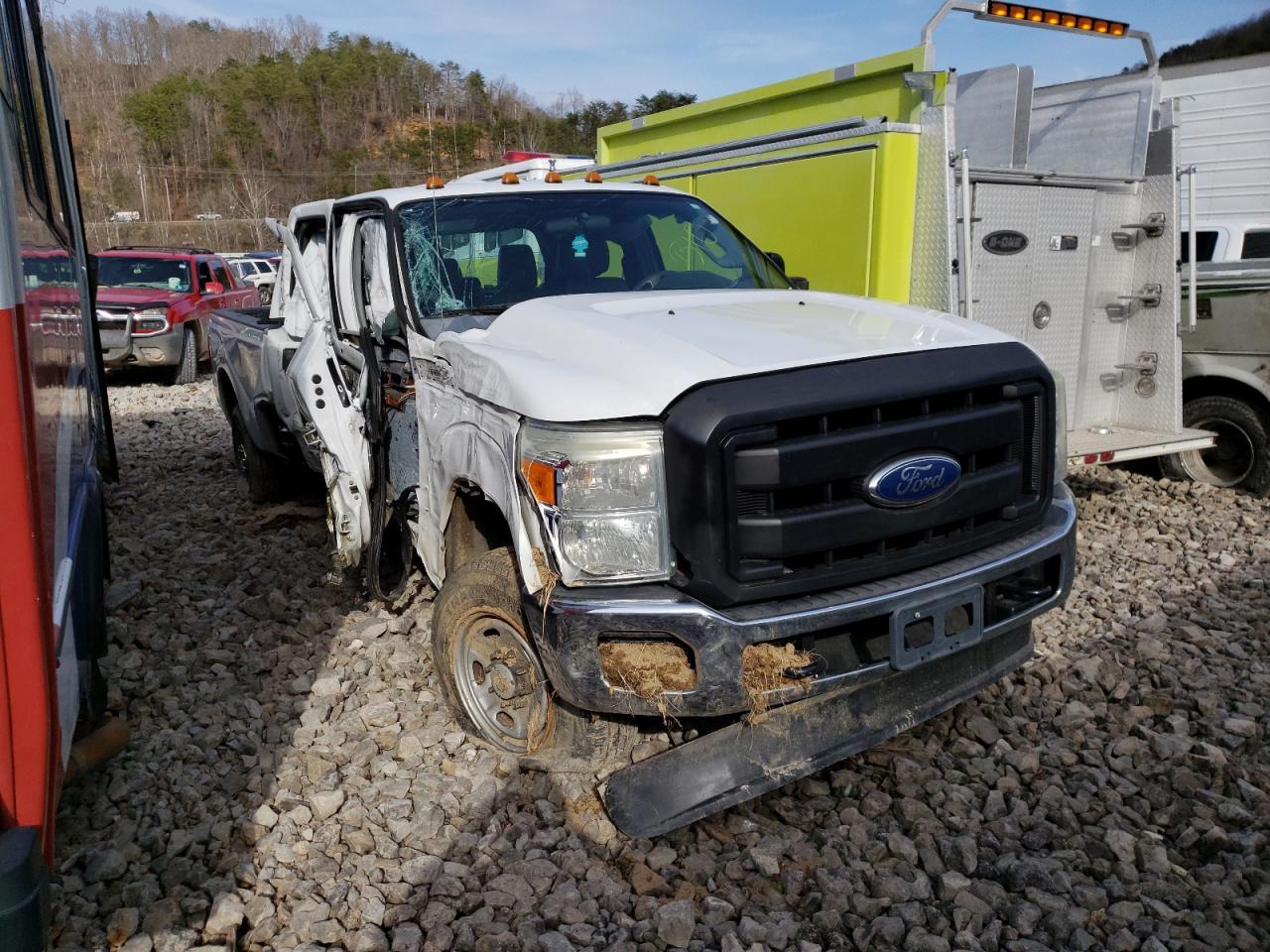 FORD F250 SUPER 2012 with VIN 1FT7W2B66CEA01400 - Photo from auction
