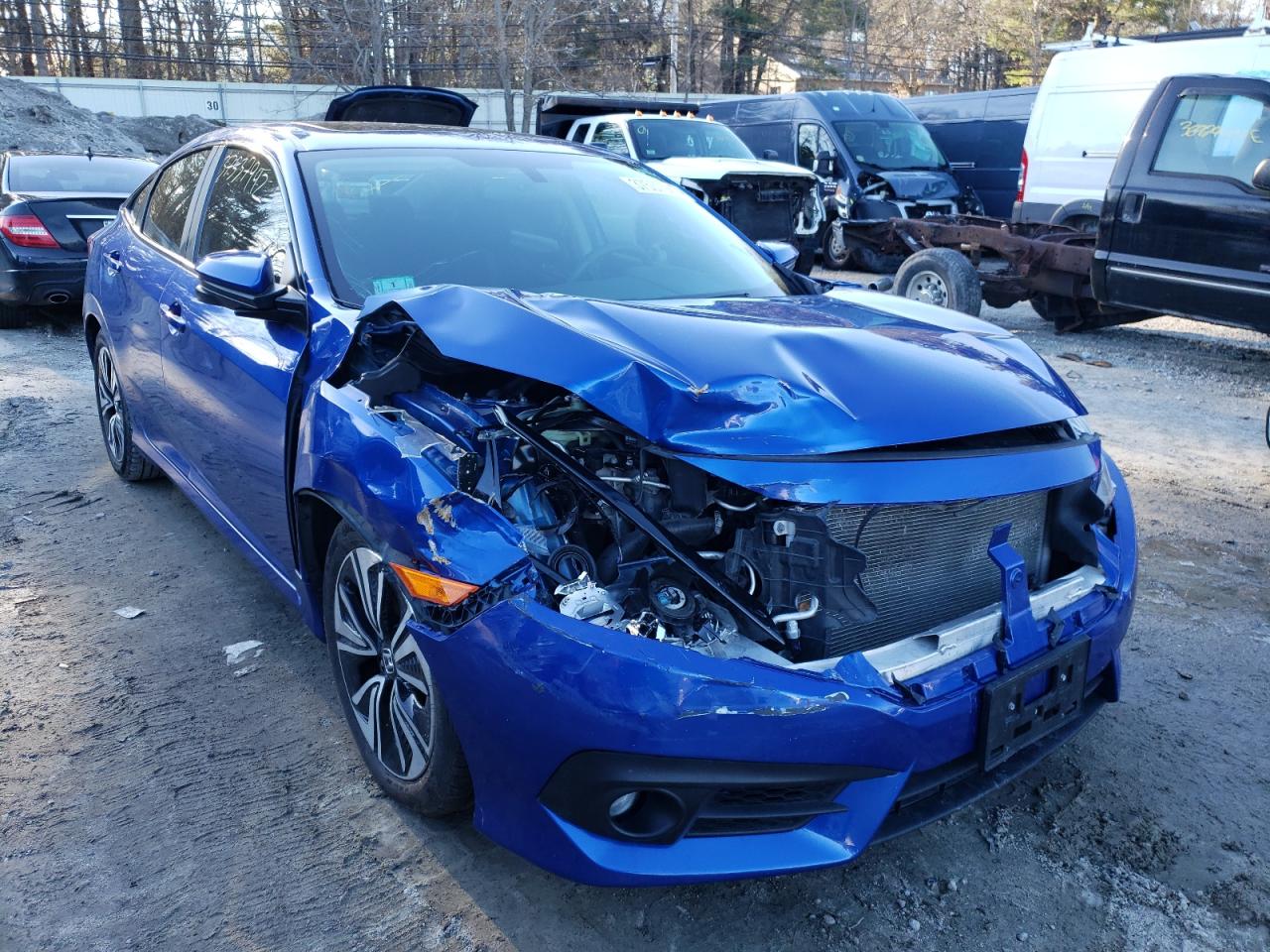 Photo 1 from auction – 2016 HONDA CIVIC EX with VIN 19XFC1F36GE213383