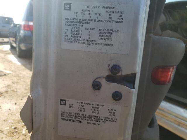 Photo 10 from auction – 2003 BUICK LESABRE LI with VIN 1G4HR54K63U225856