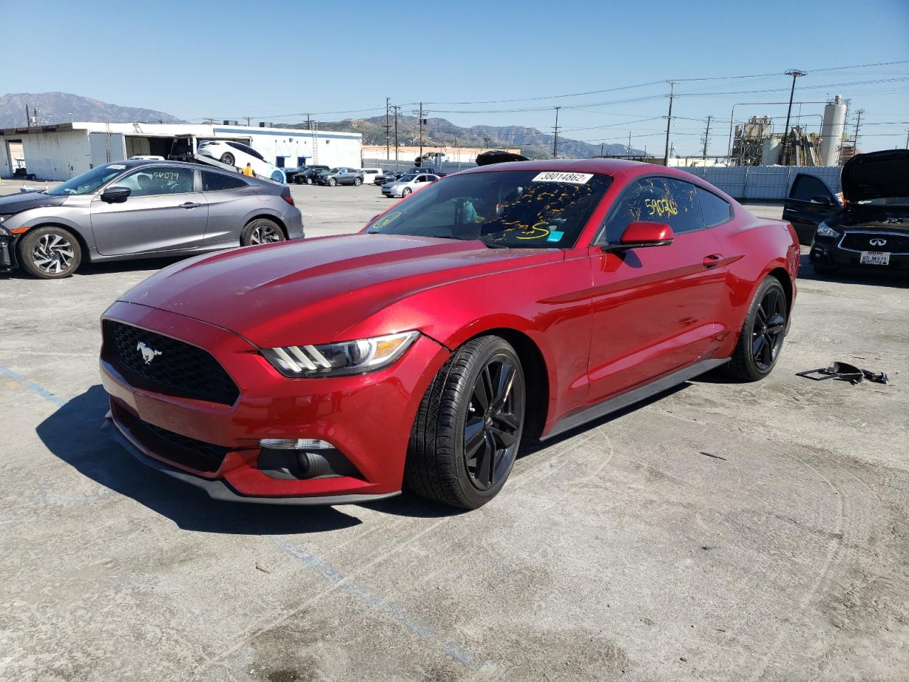Photo 2 from auction – 2017 FORD MUSTANG with VIN 1FA6P8TH6H5336293