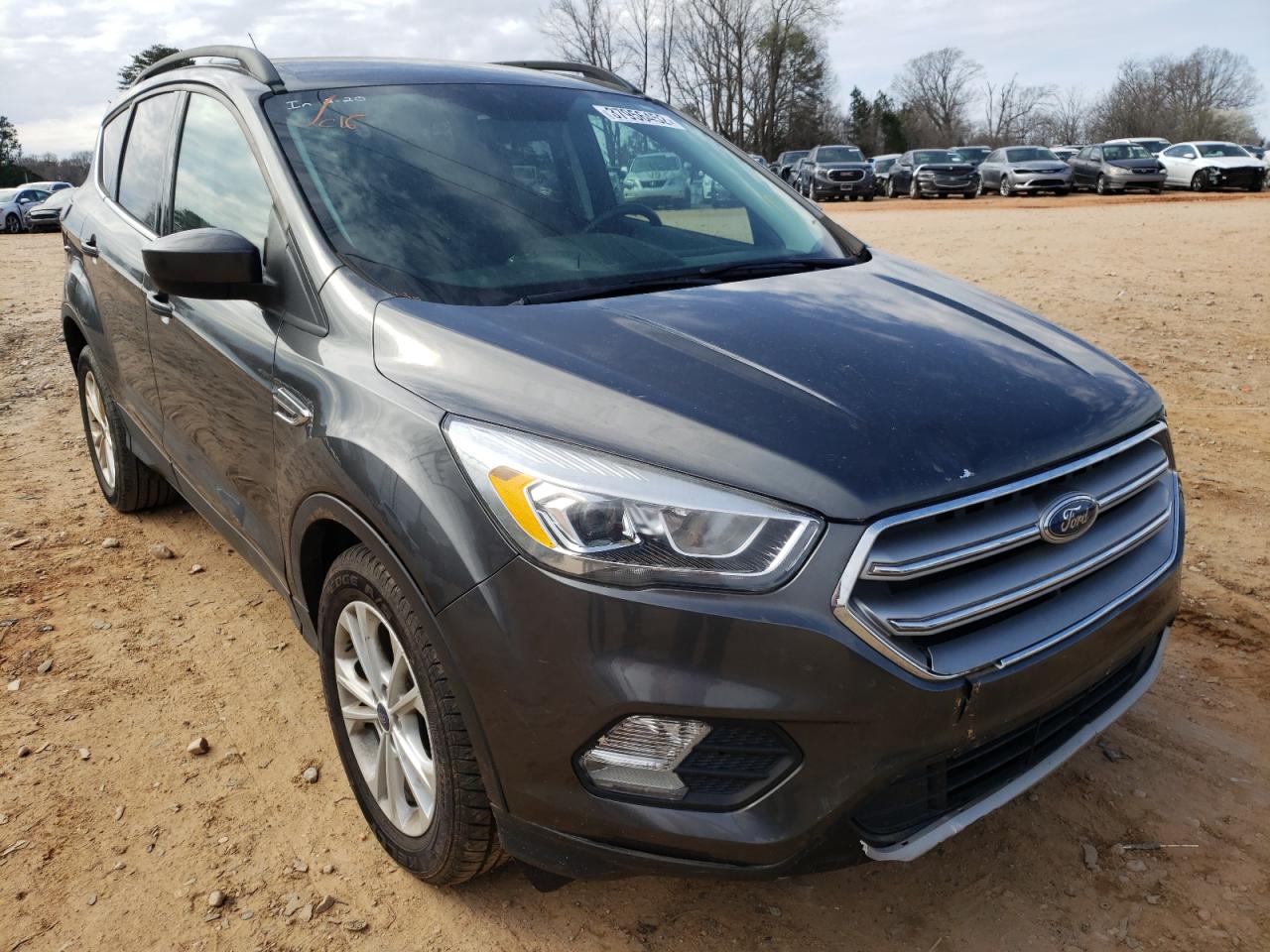 FORD ESCAPE SE 2017 with VIN 1FMCU0GD0HUD72240 - Photo from auction