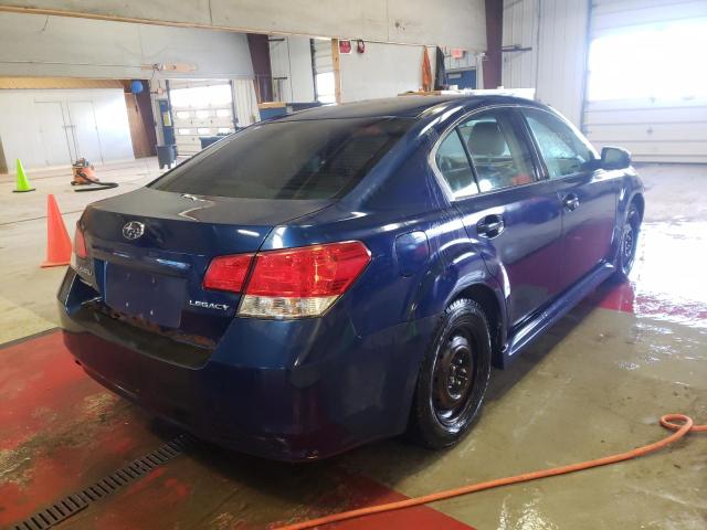 Photo 4 from auction – 2011 SUBARU LEGACY 2.5 with VIN 4S3BMAA62B1220601