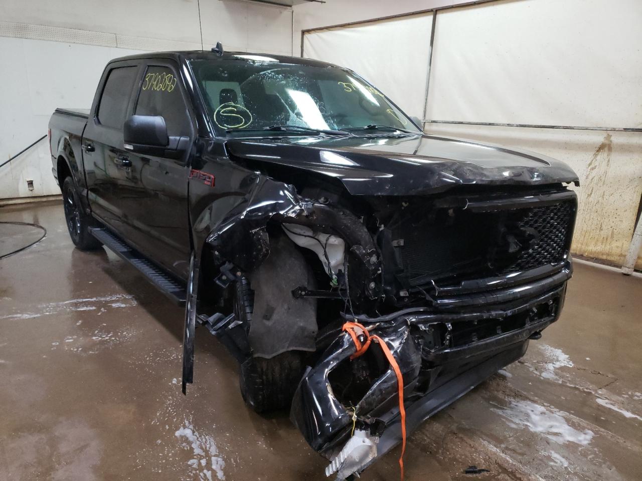 FORD F150 SUPER 2019 with VIN 1FTEW1EP6KFA12217 - Photo from auction