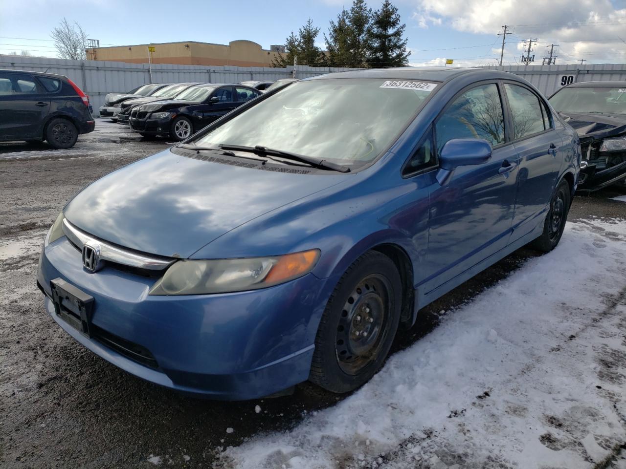 Photo 2 from auction – 2008 HONDA CIVIC LX with VIN 2HGFA16528H017097
