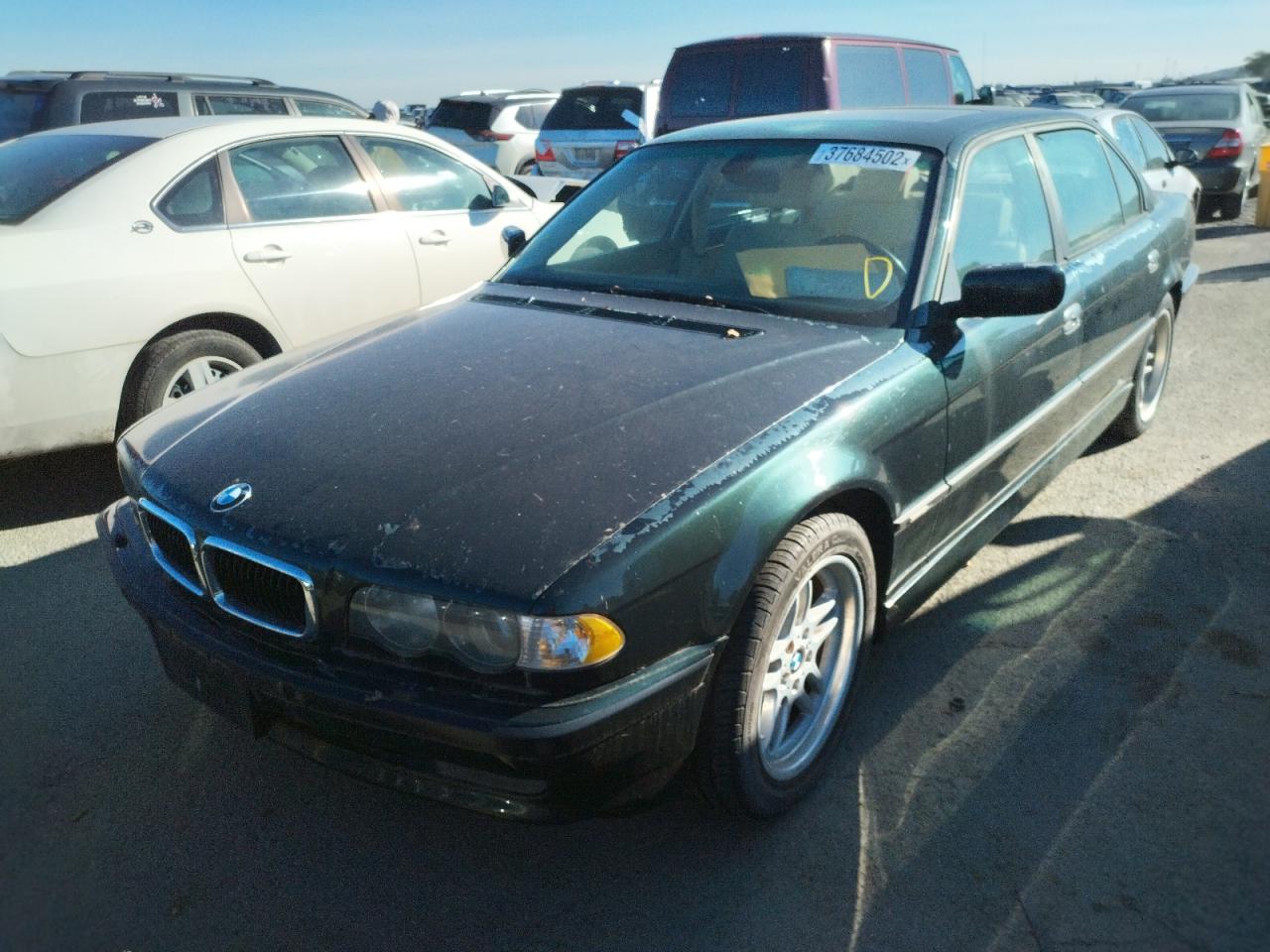 Photo 2 from auction – 2001 BMW 740 IL with VIN WBAGH83471DP30676