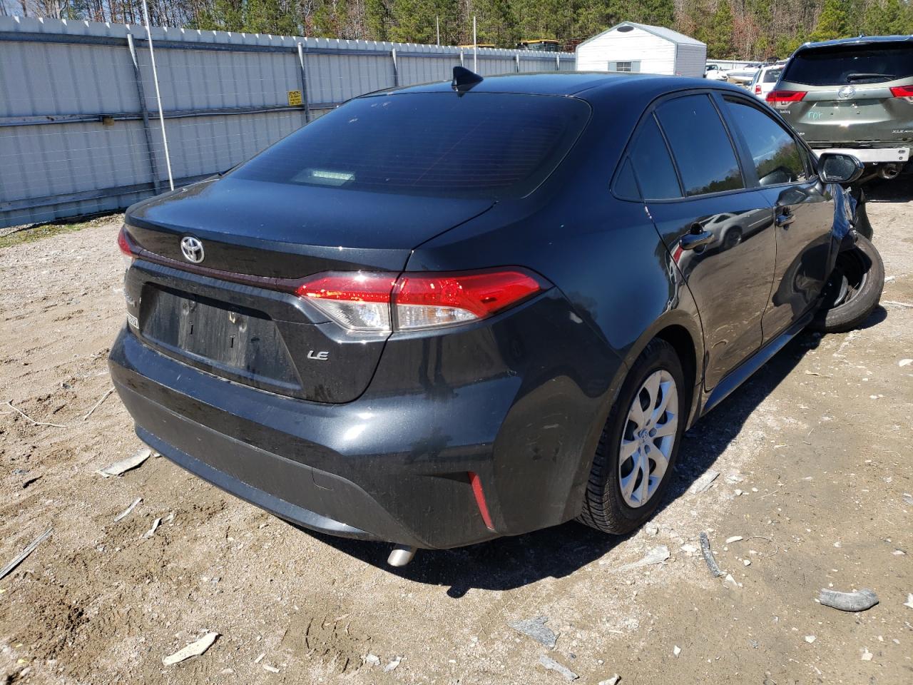 Photo 4 from auction – 2021 TOYOTA COROLLA LE with VIN JTDEPMAE6MJ173265