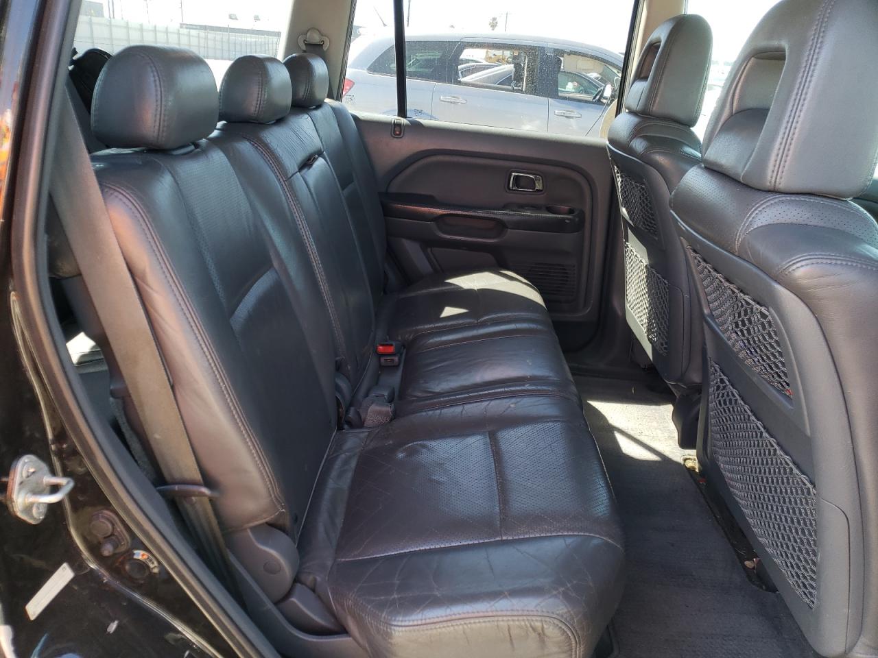 Photo 6 from auction – 2003 HONDA PILOT EXL with VIN 2HKYF18503H600001