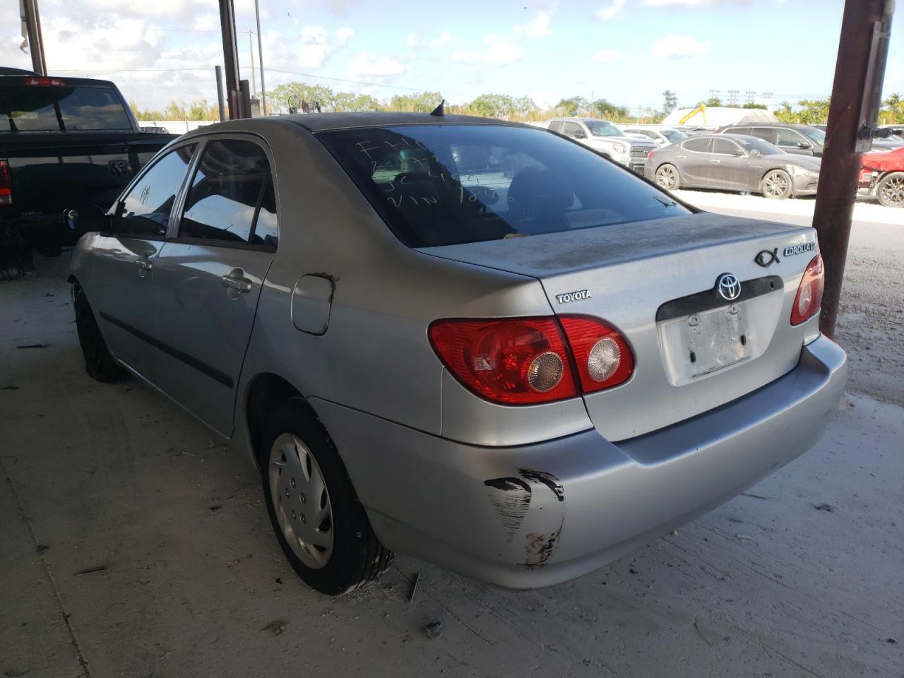 Photo 3 from auction – 2007 TOYOTA COROLLA CE with VIN JTDBR32E270111846
