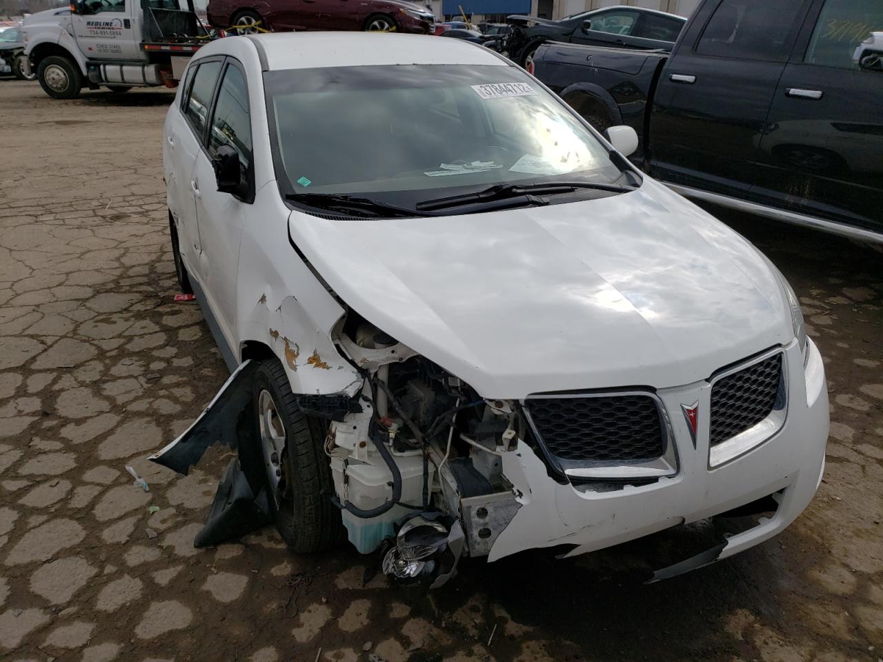 PONTIAC VIBE 2010 with VIN 5Y2SP6E8XAZ403695 - Photo from auction
