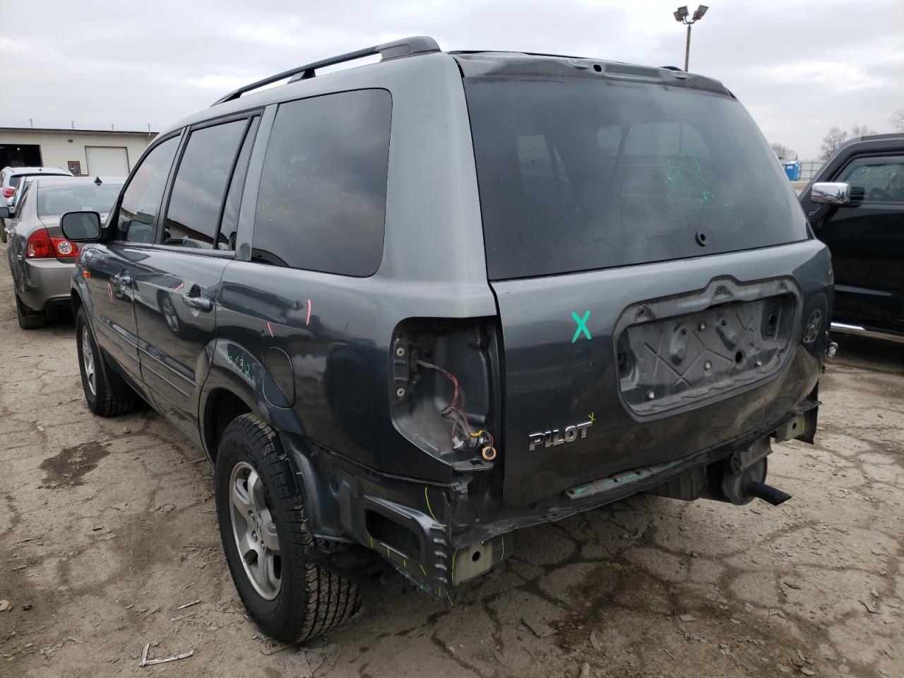 Photo 3 from auction – 2008 HONDA PILOT EXL with VIN 5FNYF28788B029144