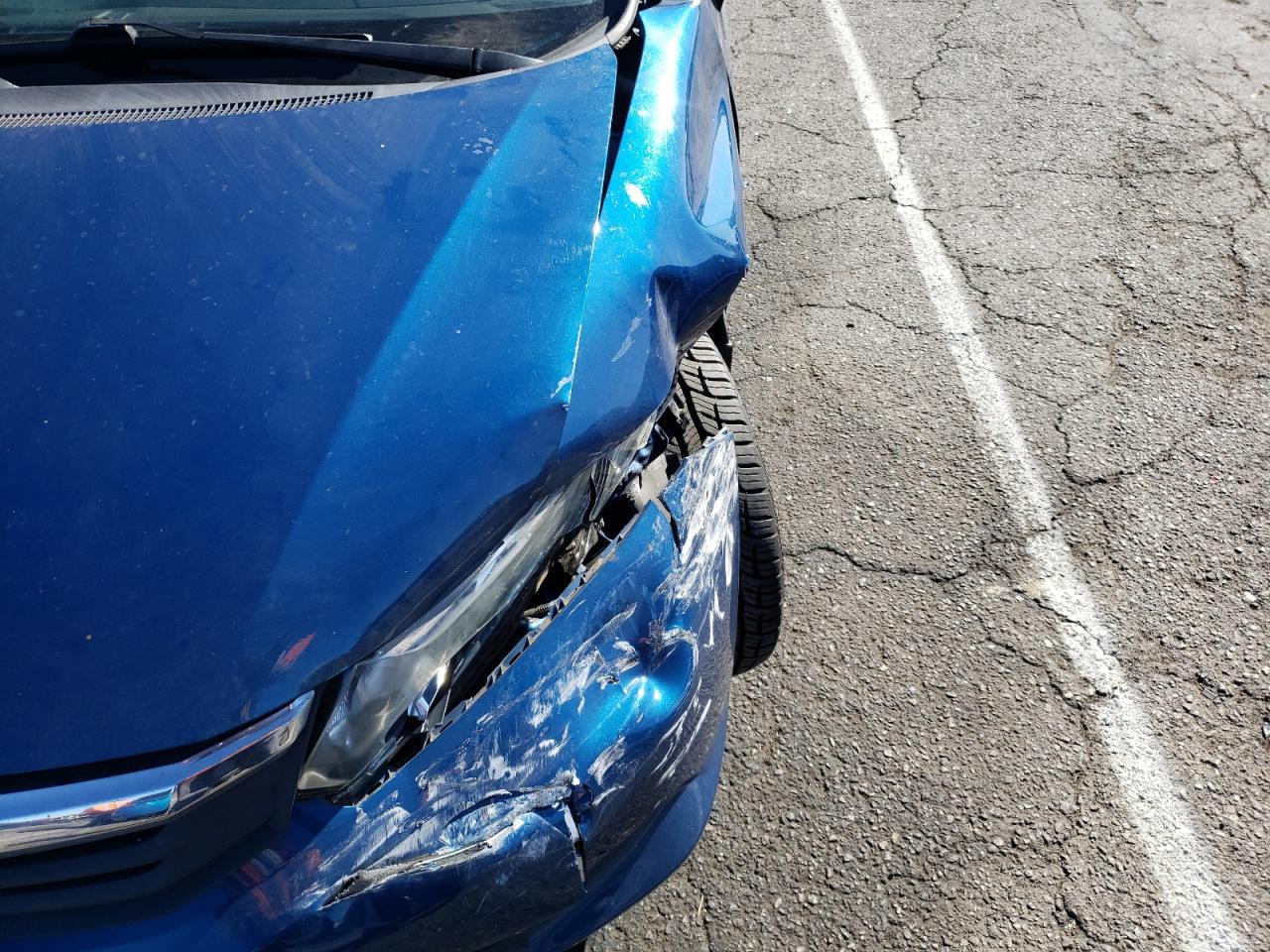 Photo 9 from auction – 2012 HONDA CIVIC LX with VIN 19XFB2F55CE082449