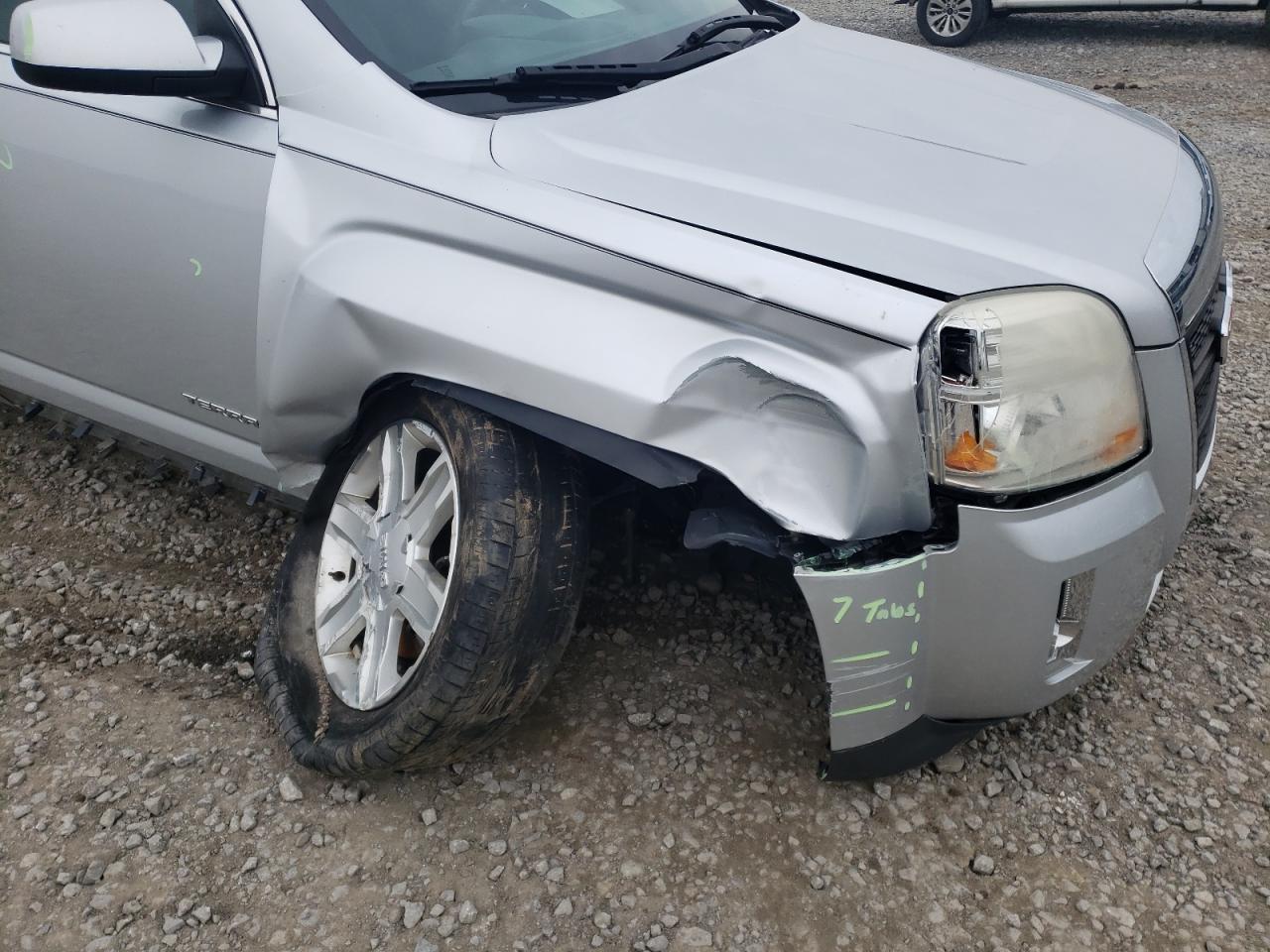 Photo 9 from auction – 2012 GMC TERRAIN SL with VIN 2GKALUEK5C6332416