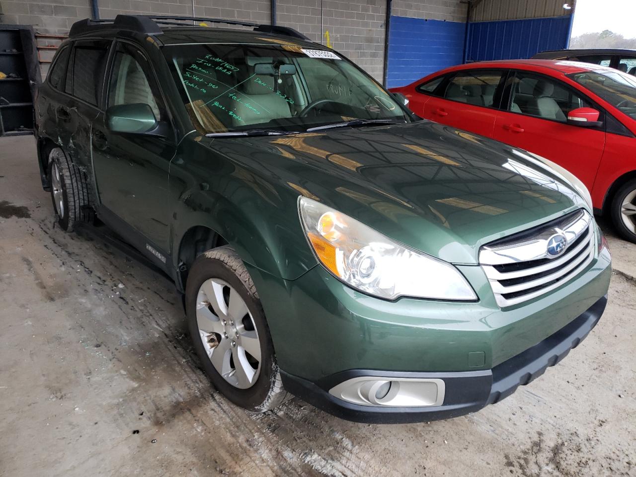 SUBARU OUTBACK 3. 2010 with VIN 4S4BREAC6A2353588 - Photo from auction