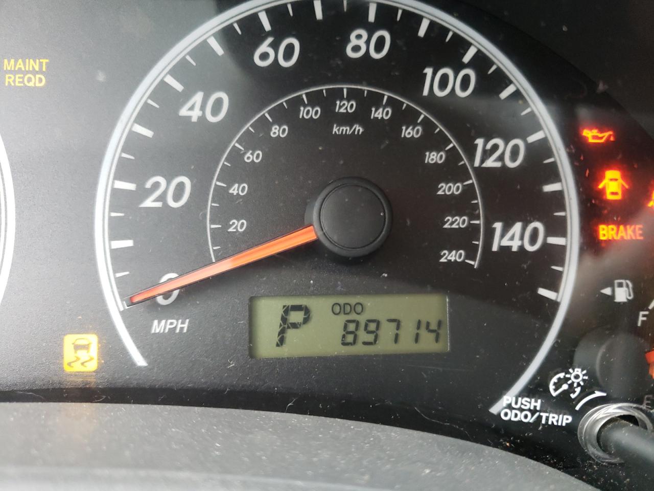 Photo 8 from auction – 2010 TOYOTA COROLLA BA with VIN 2T1BU4EE5AC535714