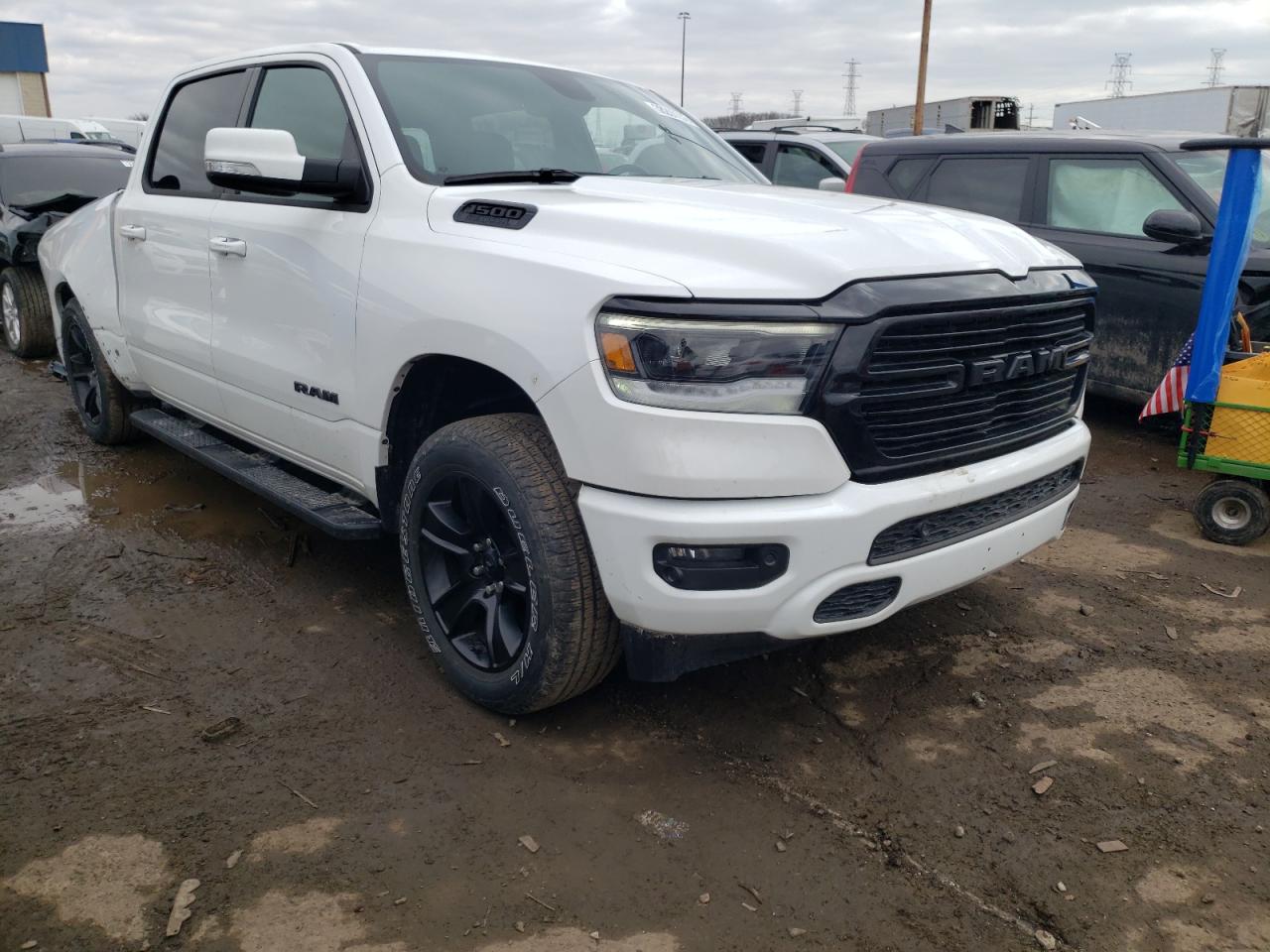 Photo 1 from auction – 2020 RAM 1500 BIG H with VIN 1C6SRFFT0LN313857
