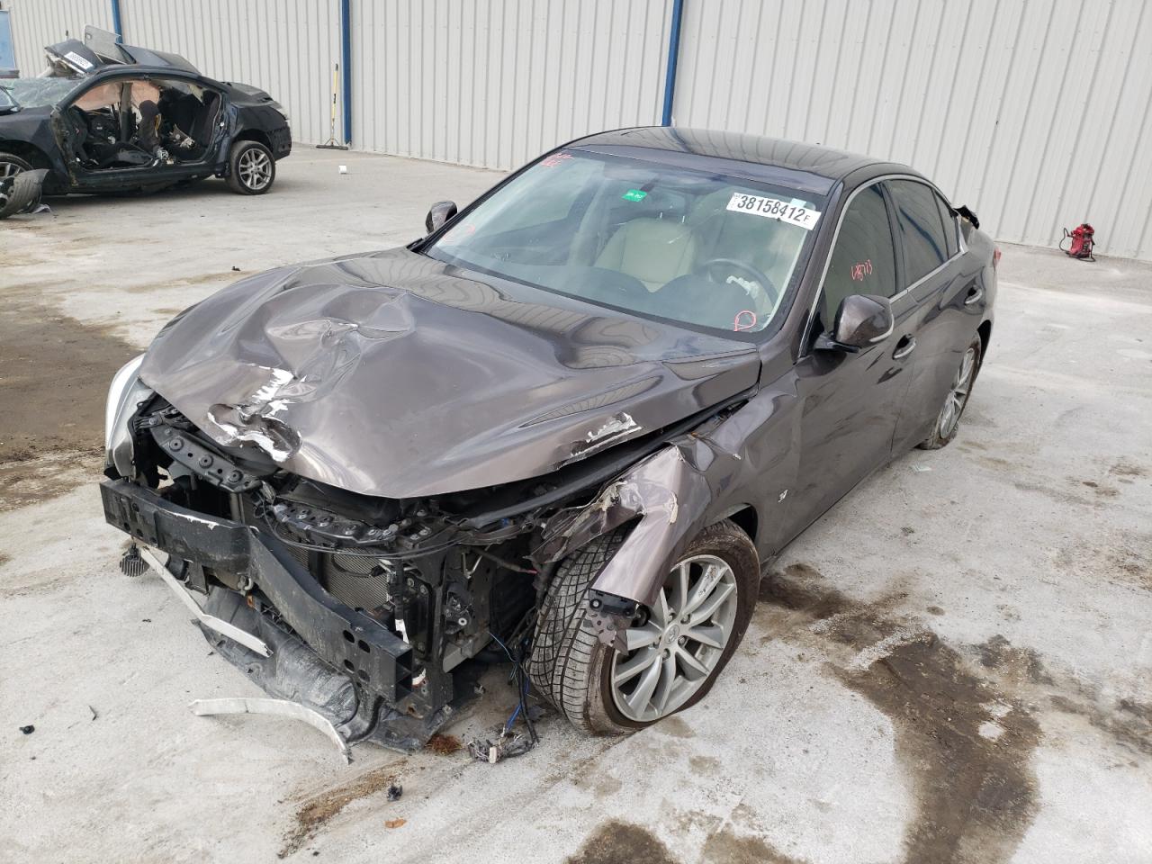 Photo 2 from auction – 2015 INFINITI Q50 BASE with VIN JN1BV7AR8FM397400