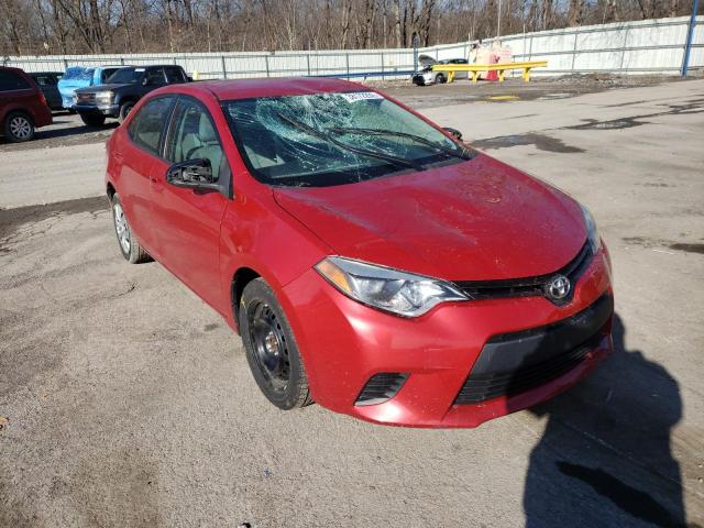 TOYOTA COROLLA L 2014 with VIN 2T1BURHE3EC110958 - Photo from auction