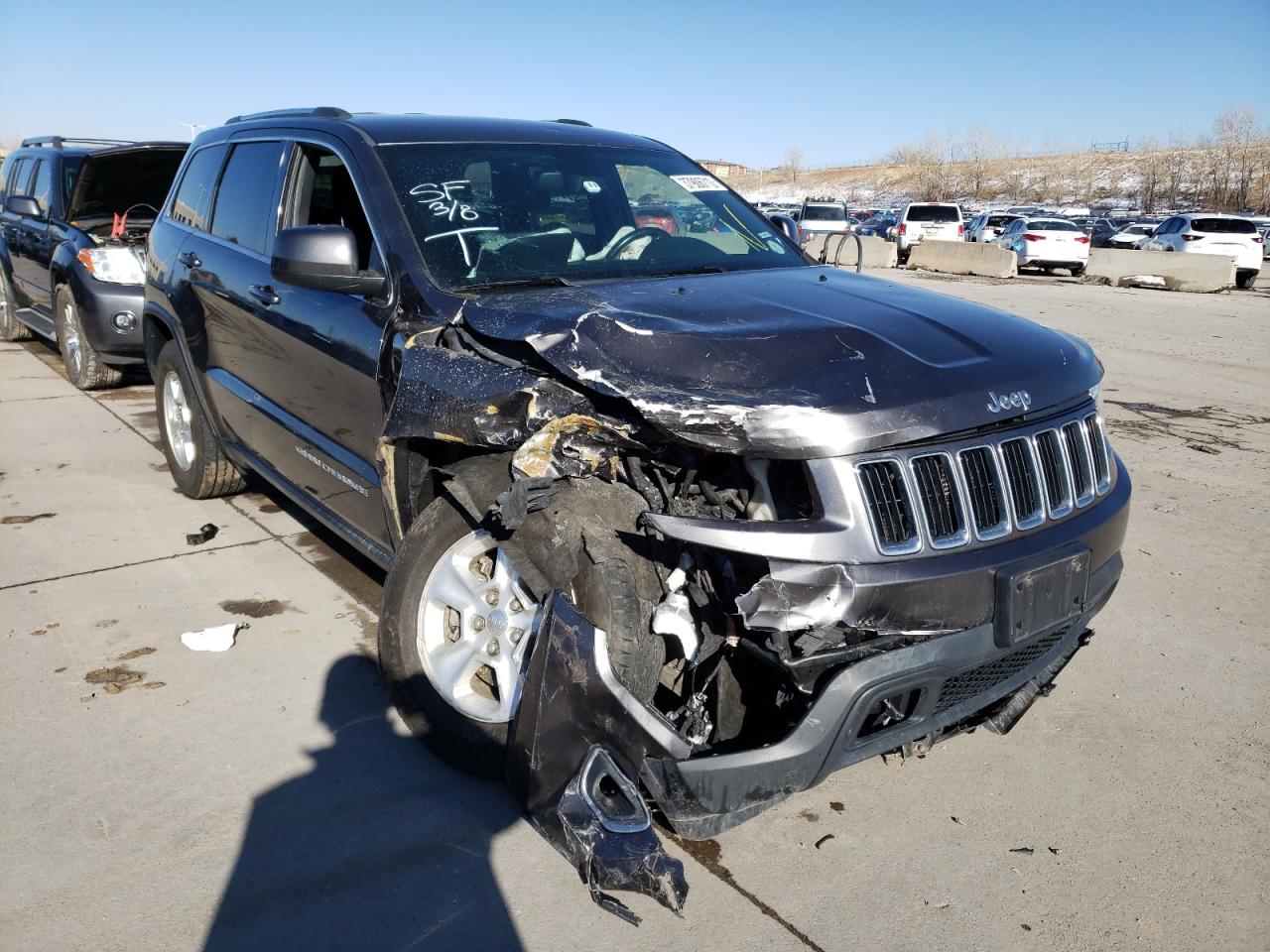 JEEP GRAND CHER 2014 with VIN 1C4RJFAG7EC269993 - Photo from auction