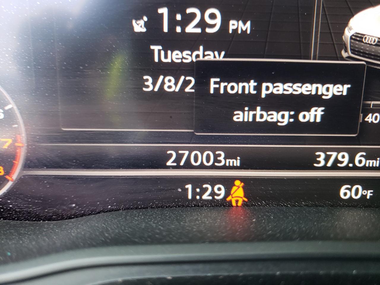 Photo 8 from auction – 2019 AUDI A5 PREMIUM with VIN WAUENCF55KA024414