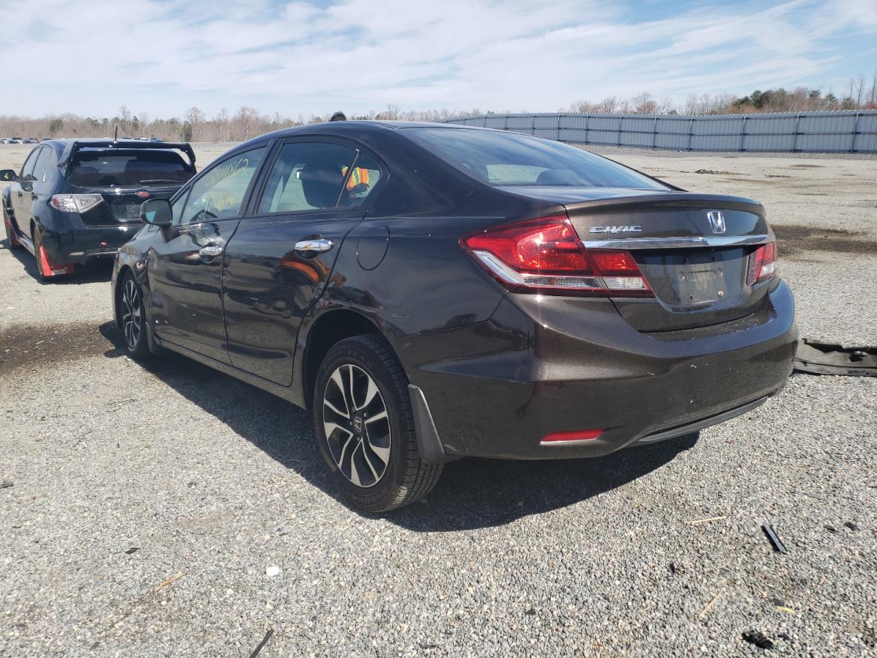 Photo 3 from auction – 2013 HONDA CIVIC EX with VIN 19XFB2F87DE233660