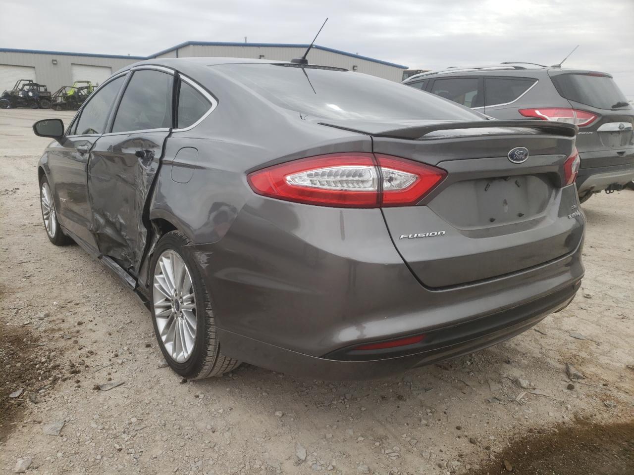 Photo 3 from auction – 2014 FORD FUSION SE with VIN 3FA6P0LU1ER372934