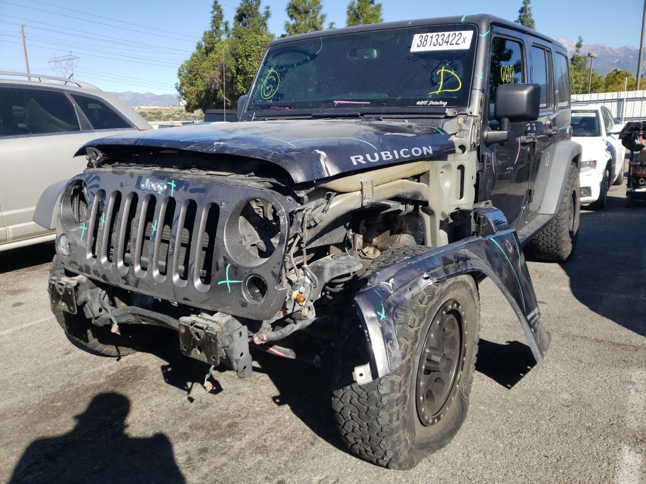 Photo 2 from auction – 2018 JEEP WRANGLER U with VIN 1C4BJWFG2JL841850