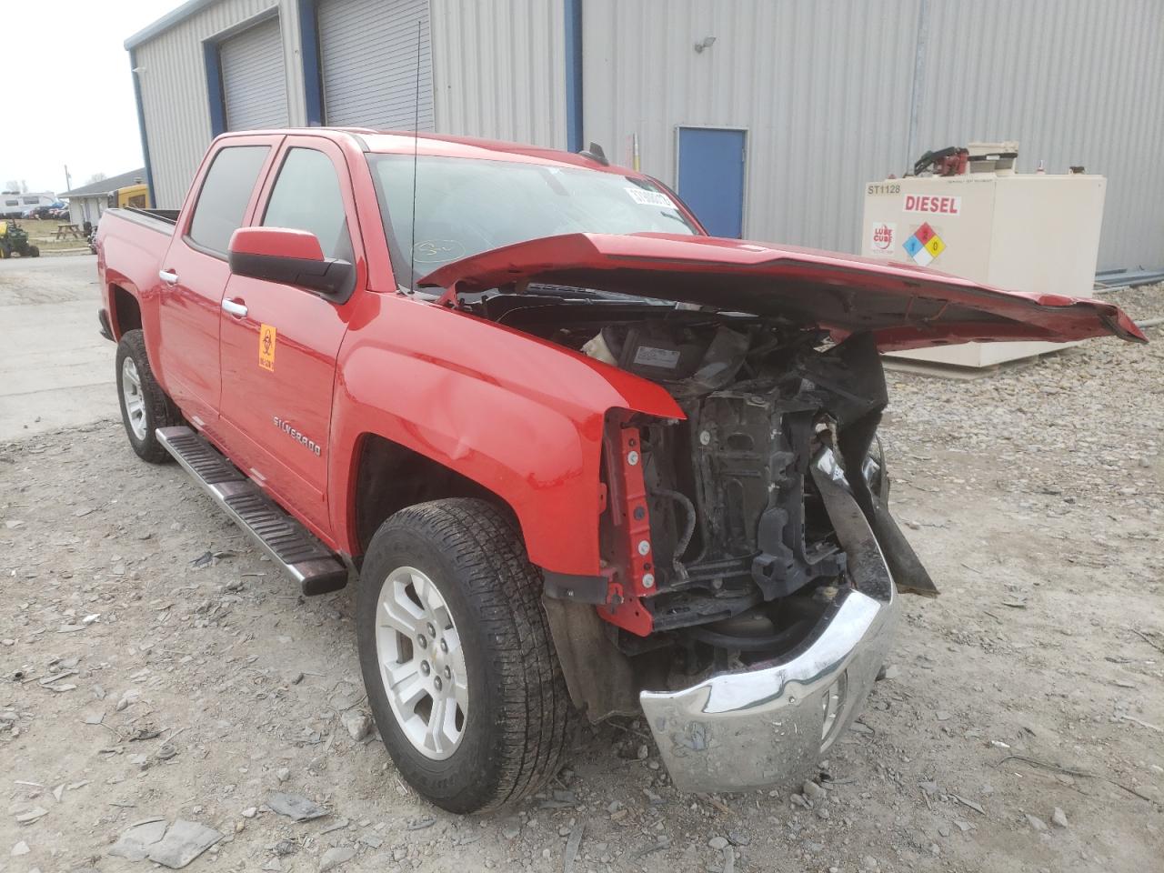 CHEVROLET SILVERADO 2016 with VIN 3GCUKREC6GG326975 - Photo from auction